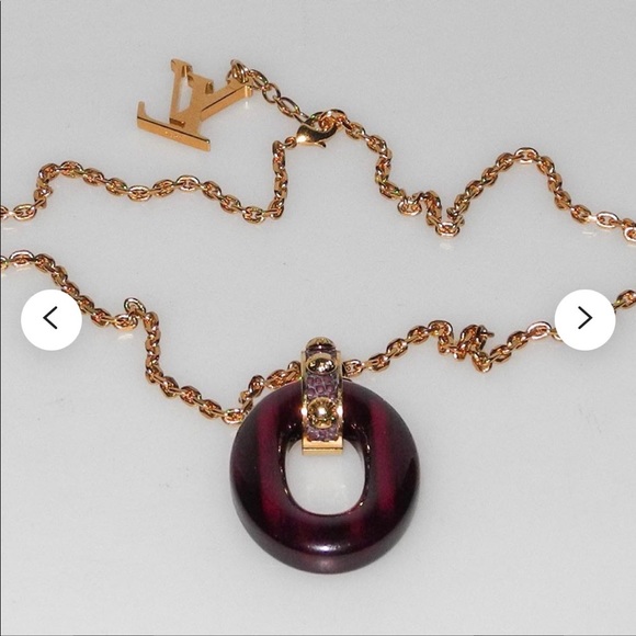 AUTHENTIC LV VINTAGE NECKLACE - Picture 4 of 8